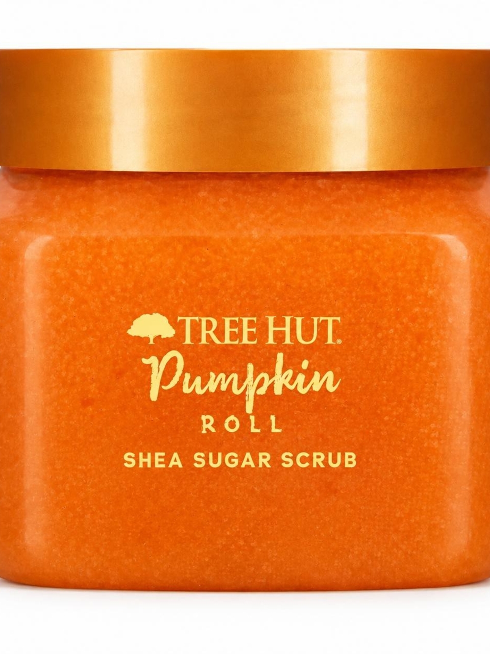 Tree Hut Pumpkin Roll Shea Sugar Scrub - Orange Exfoliant